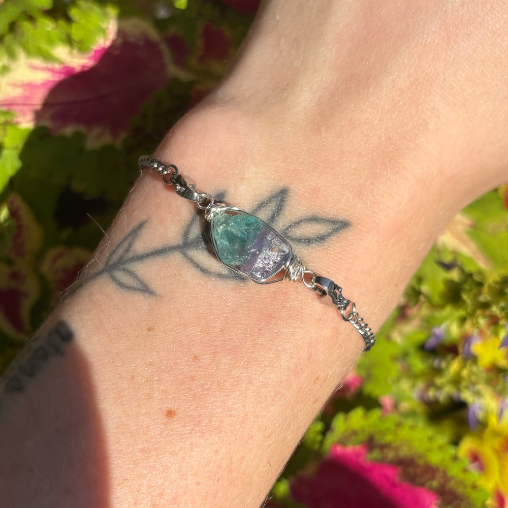 Two Crystal Interchangeable Bracelet - image 2